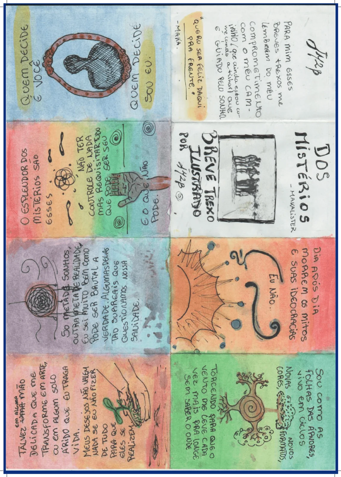 Letra Ilustrada: Dos mistérios Makalister